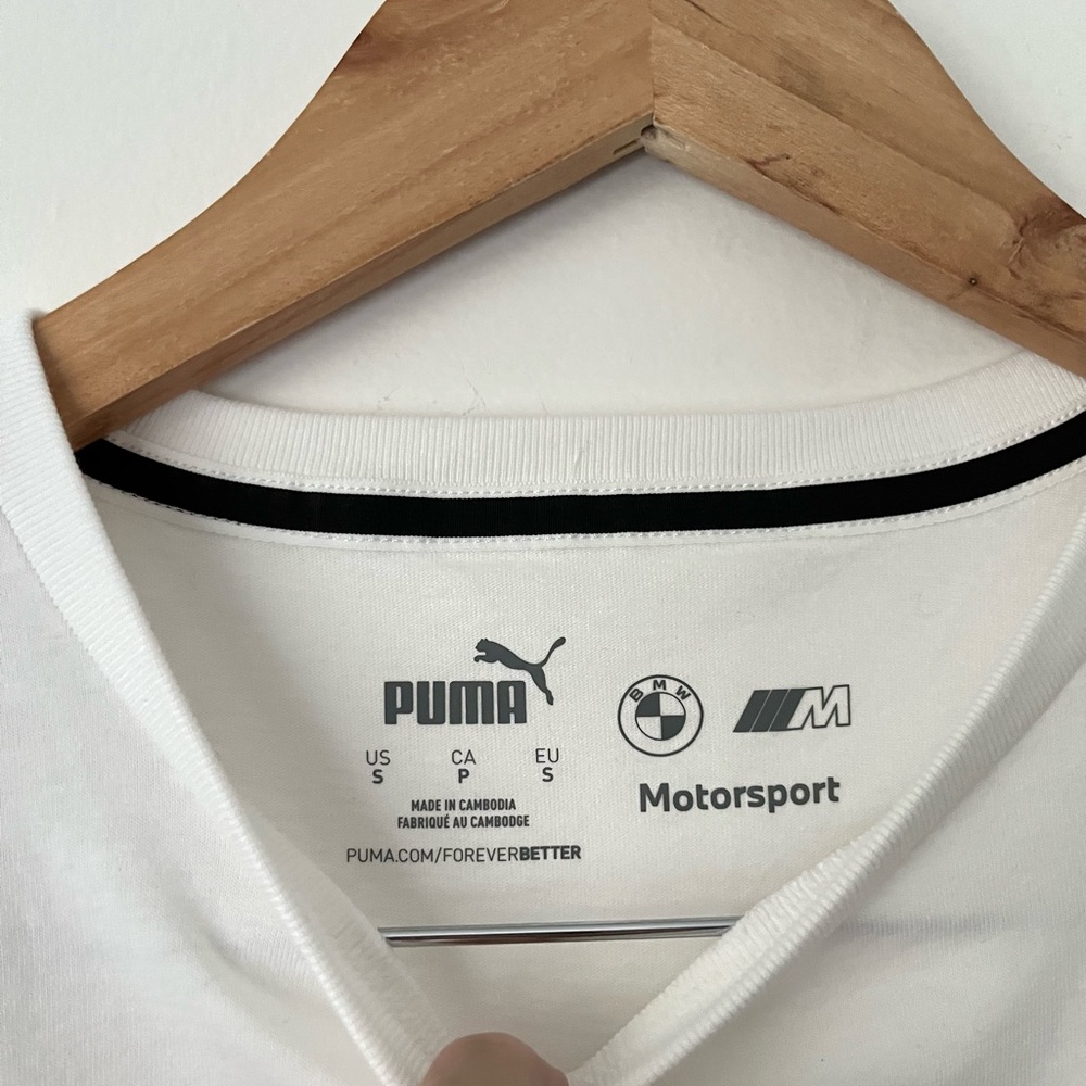 Puma White BMW M Motorsport Men's Graphic Tee - Picture 6 of 7